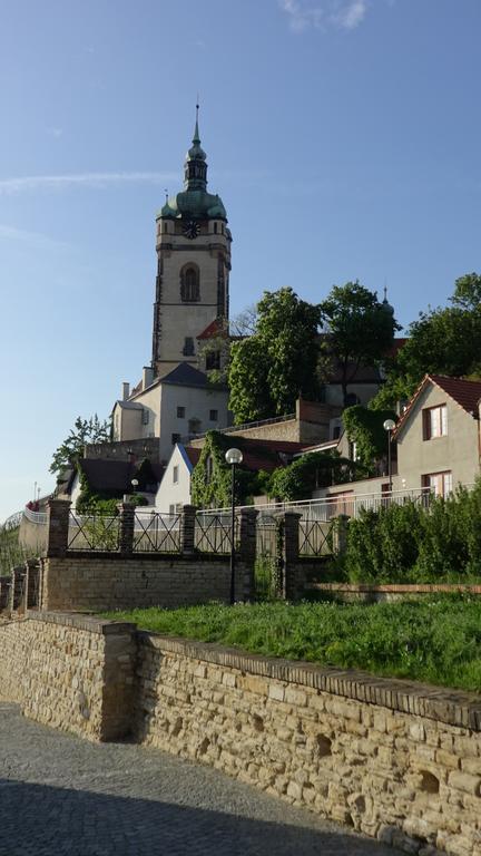 Ferienwohnung Dum V Podzamci Mělník Exterior foto
